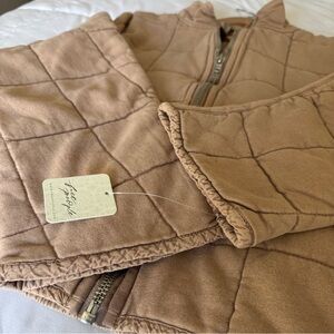 Free People Quilted Jacket